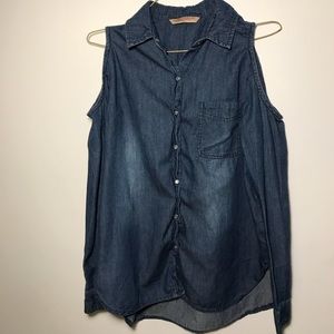 womens denim top